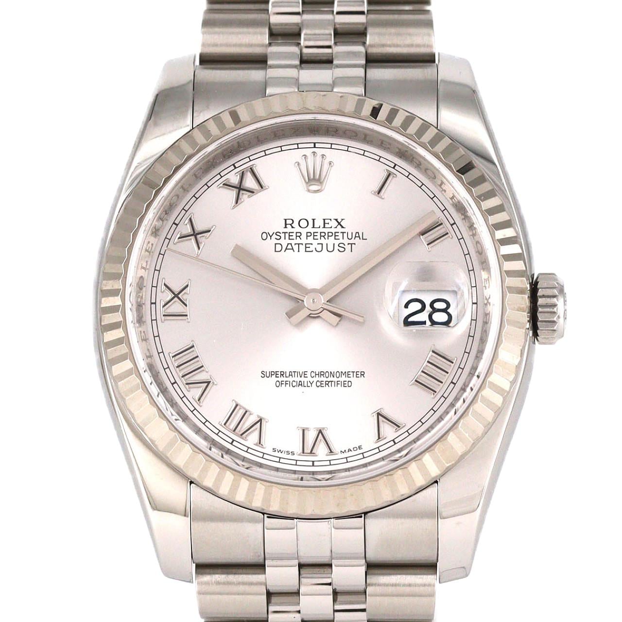 ロレックス デイトジャスト 116234 SSxWG 自動巻 G番