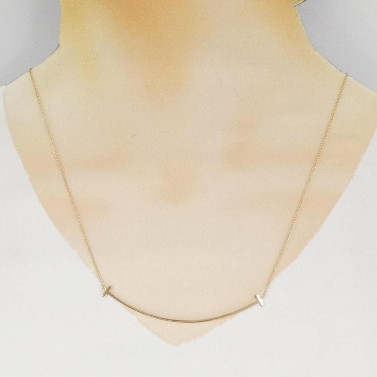 ティファニー Tスマイル ラージ ネックレス