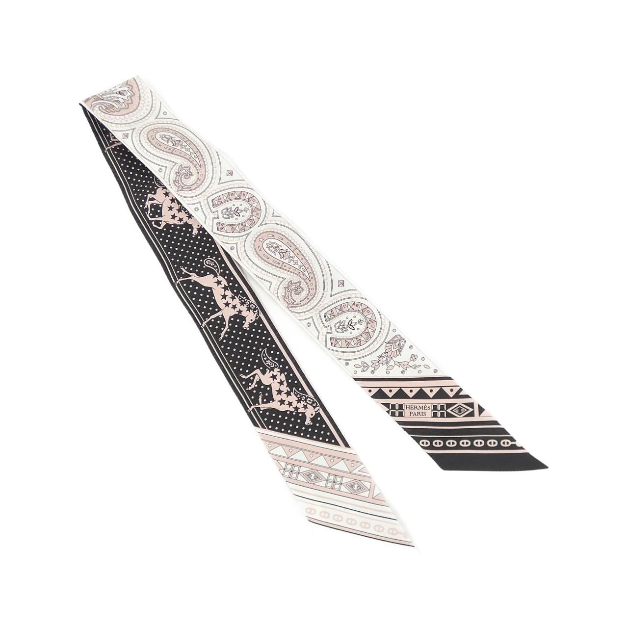 エルメス CHEVAL DE COEUR BANDANA ツイリー 064259S スカーフ