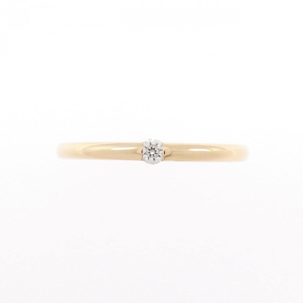 K18YG ダイヤモンド リング 0.05CT