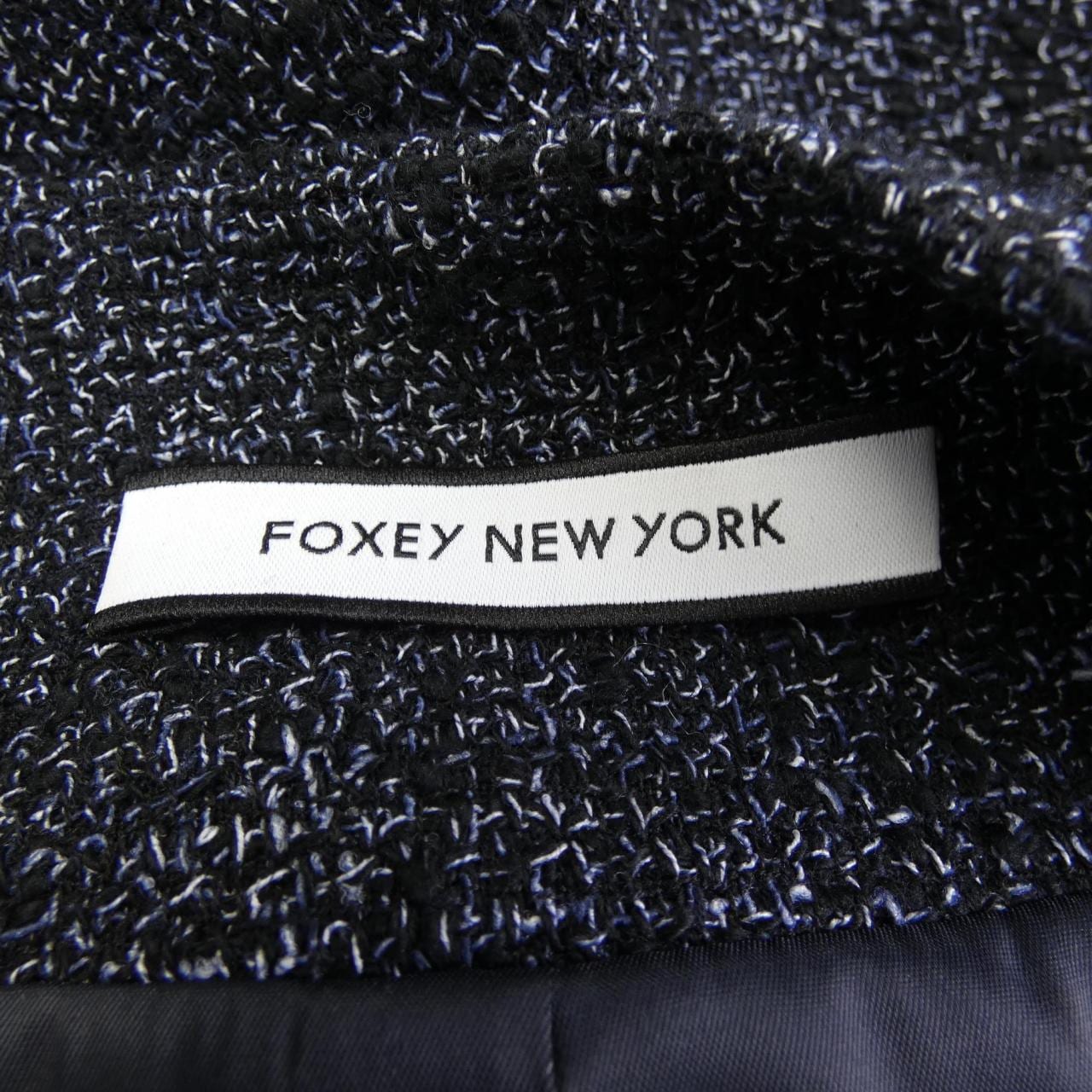 フォクシーニューヨーク FOXEY NEW YORK 44852 ノーカラージャケット