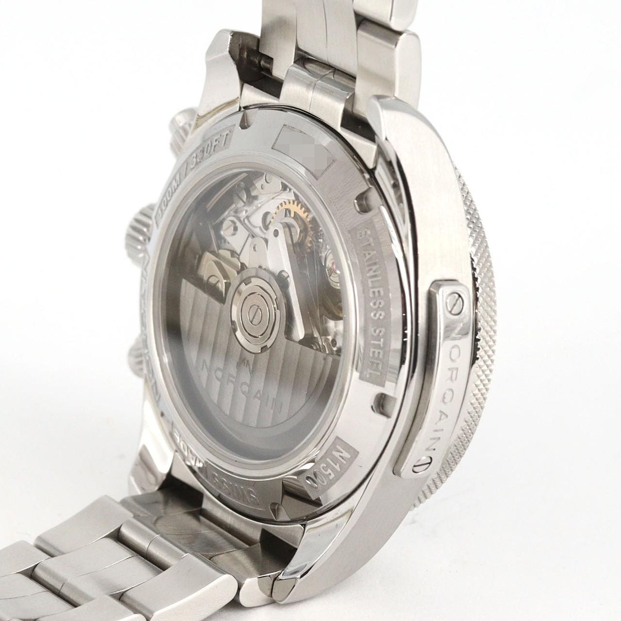 【ノーメンテナンス還元価格】ノルケイン アドベンチャースポーツクロノデイデイト N1500SIC/B151/150SC SS 自動巻