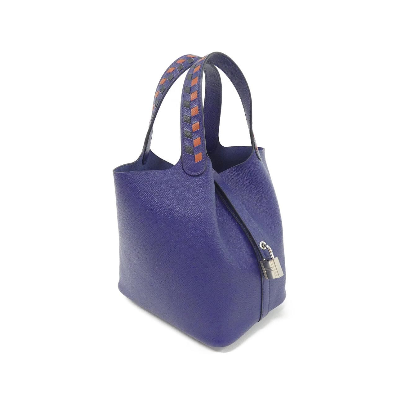 HERMES Picotin Rock Tresage PM 076293CK 包