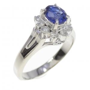 PT900 サファイヤ リング 0.50CT