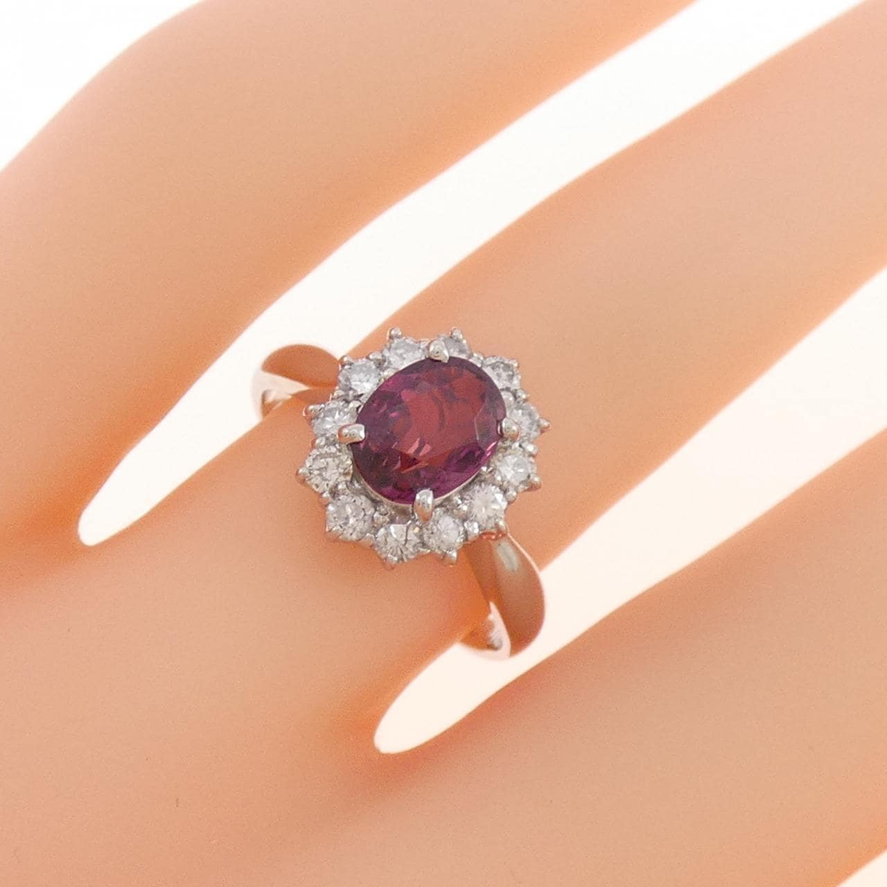 PT850 ルビー リング 1.03CT