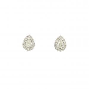 【新品】PT900 ダイヤモンド ピアス 0.34CT