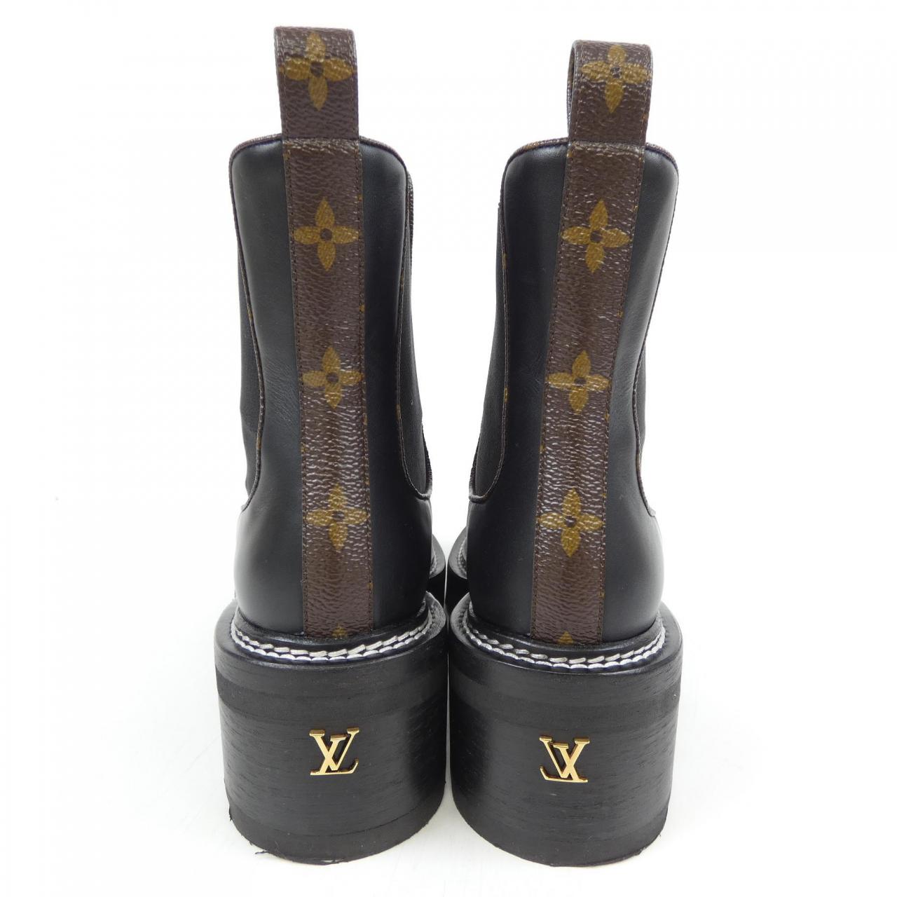 ルイヴィトン LOUIS VUITTON モノグラムキャンバスバックループ LVボブールライン ブーツ