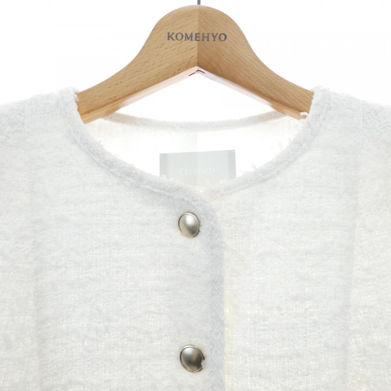 セルフォード CELFORD ノーカラージャケット