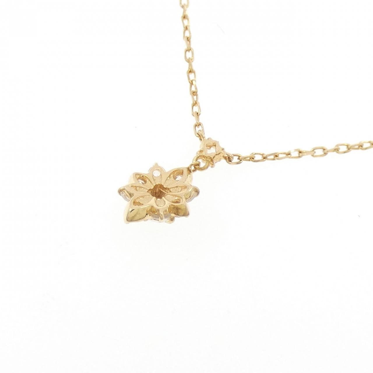 アガット ダイヤモンド ネックレス 0.14CT