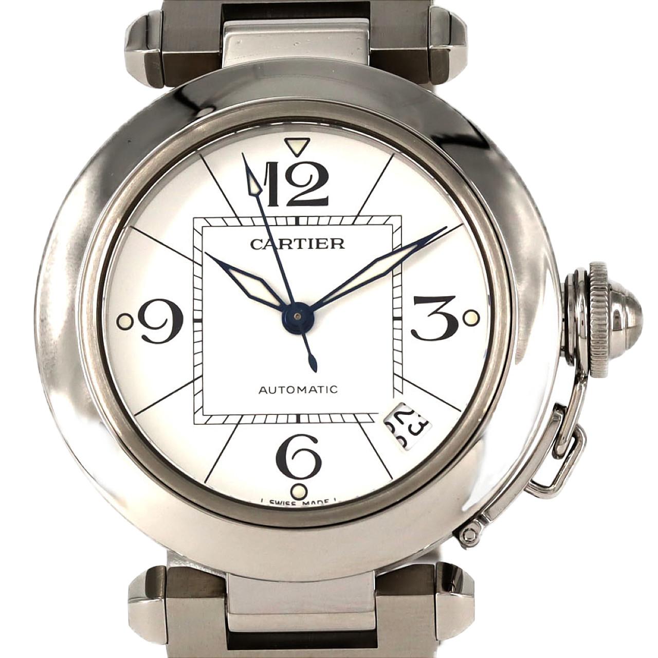 カルティエ パシャC W31074M7 SS 自動巻