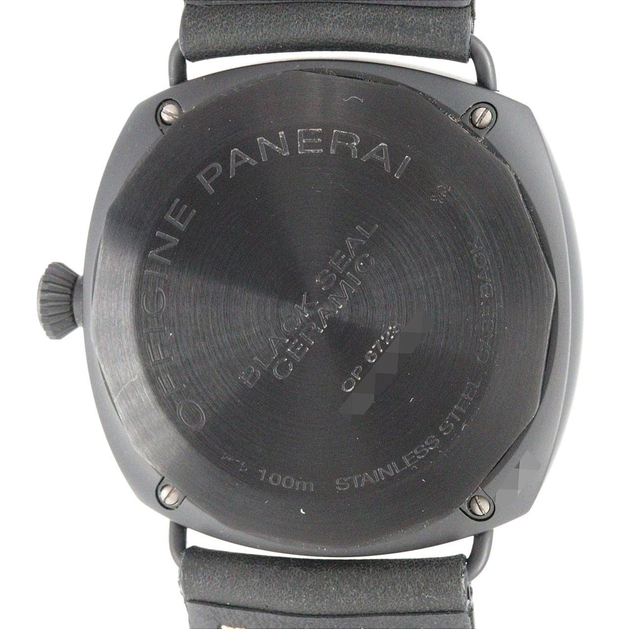 パネライ ラジオミールブラックシール セラミック PAM00292 セラミック 手巻