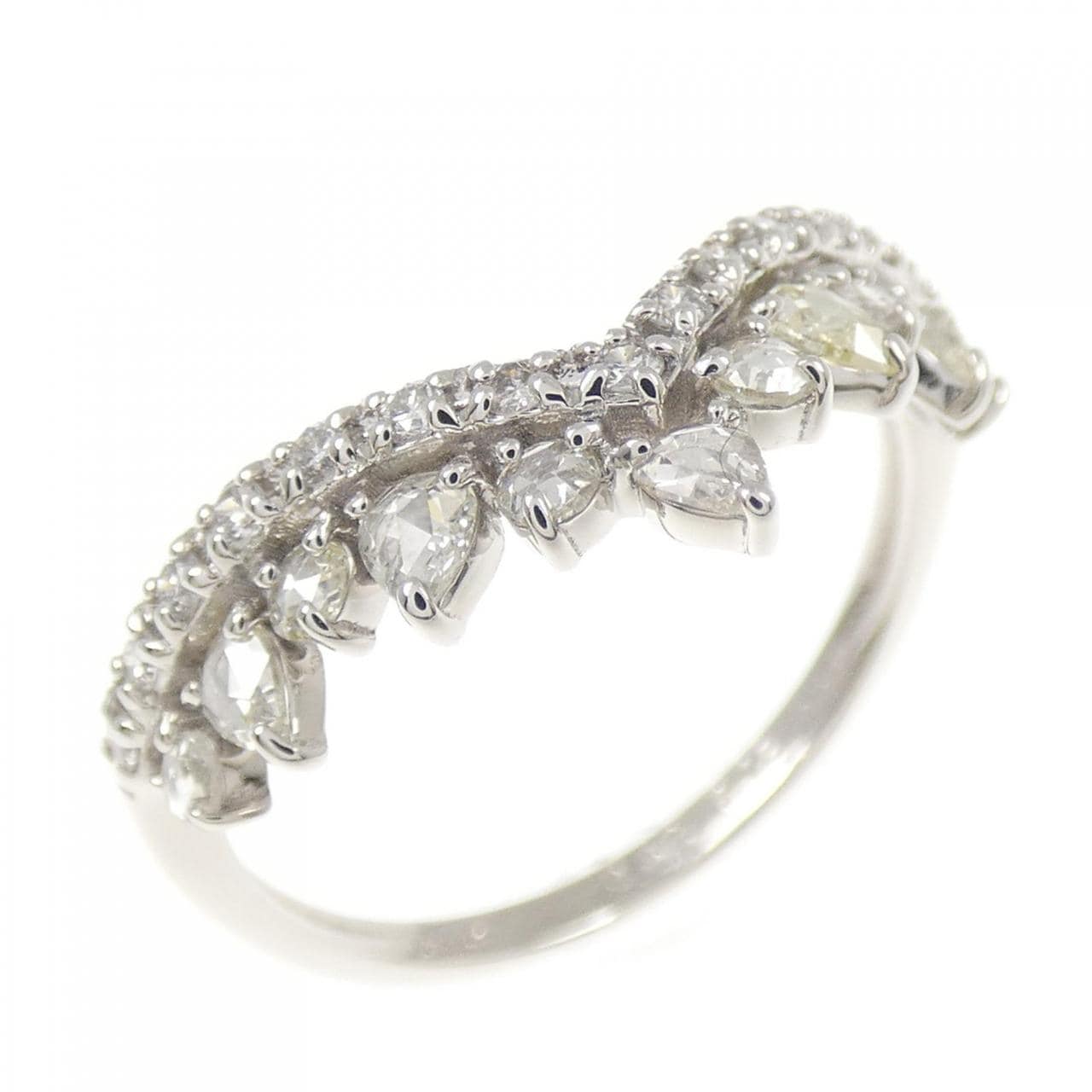 PT950 ダイヤモンド リング 0.32CT