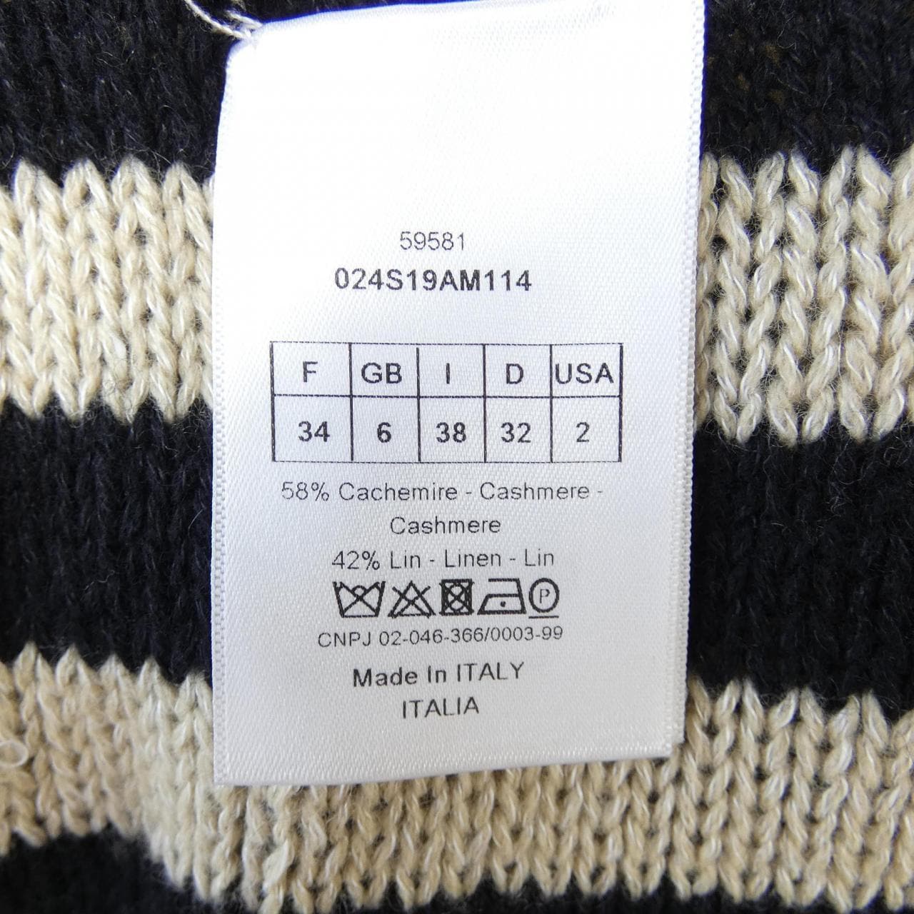 クリスチャンディオール CHRISTIAN DIOR 024S19AM114 ニット