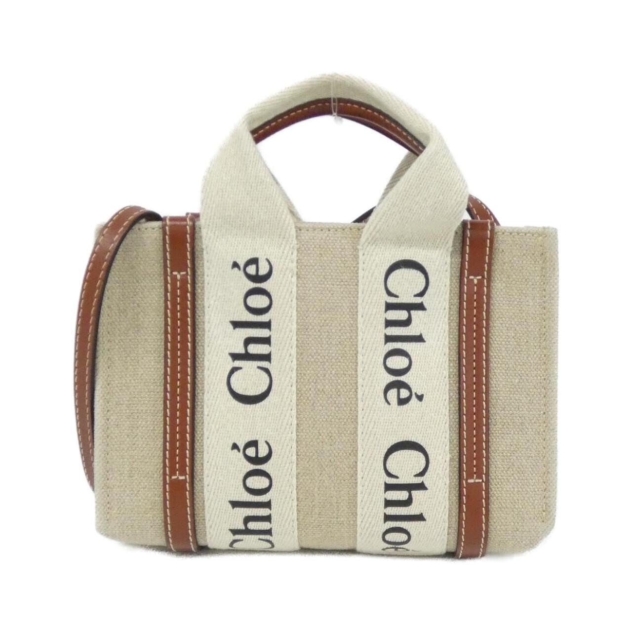 クロエ ウッディ ミニ トート CHC22AP237 I26 バッグ