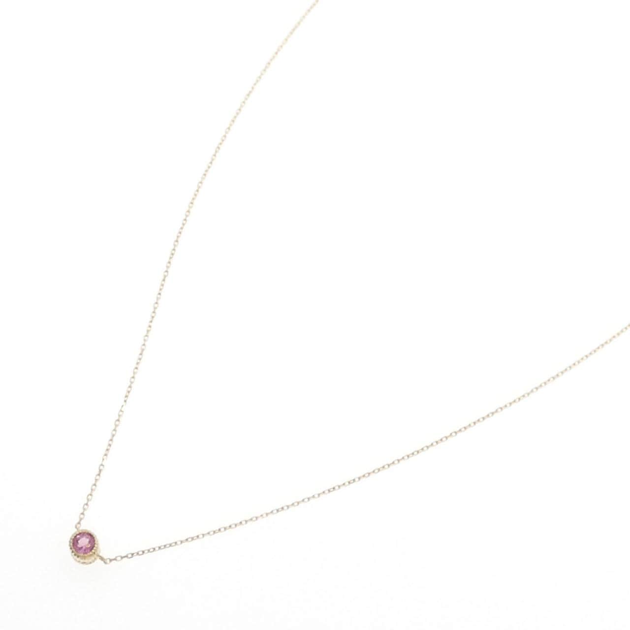 K10YG トルマリン ネックレス