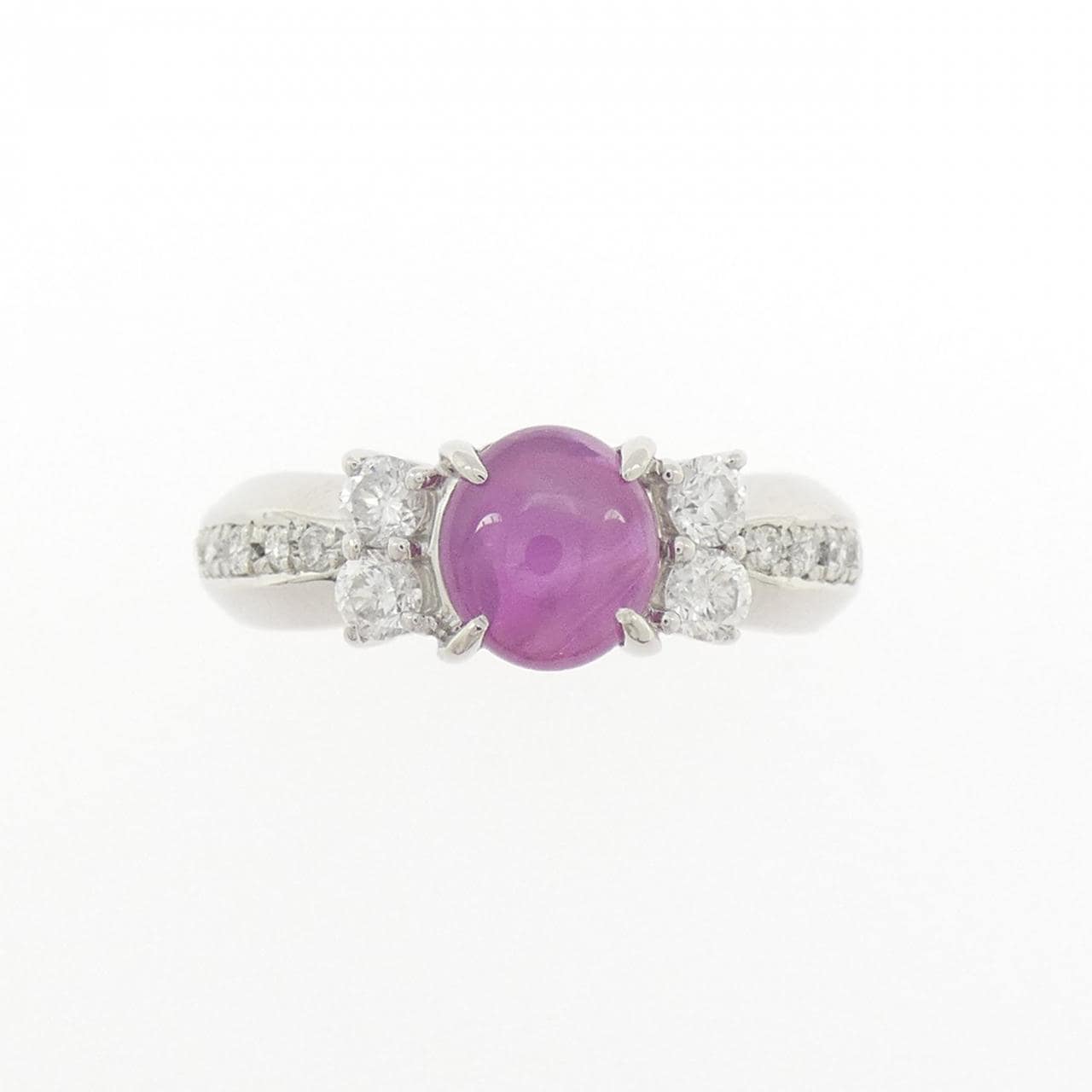 PT900 スタールビー リング 1.64CT