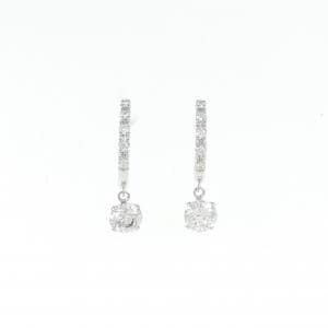 [BRAND NEW] PT Diamond Earrings 0.359CT 0.351CT F SI2 Good
