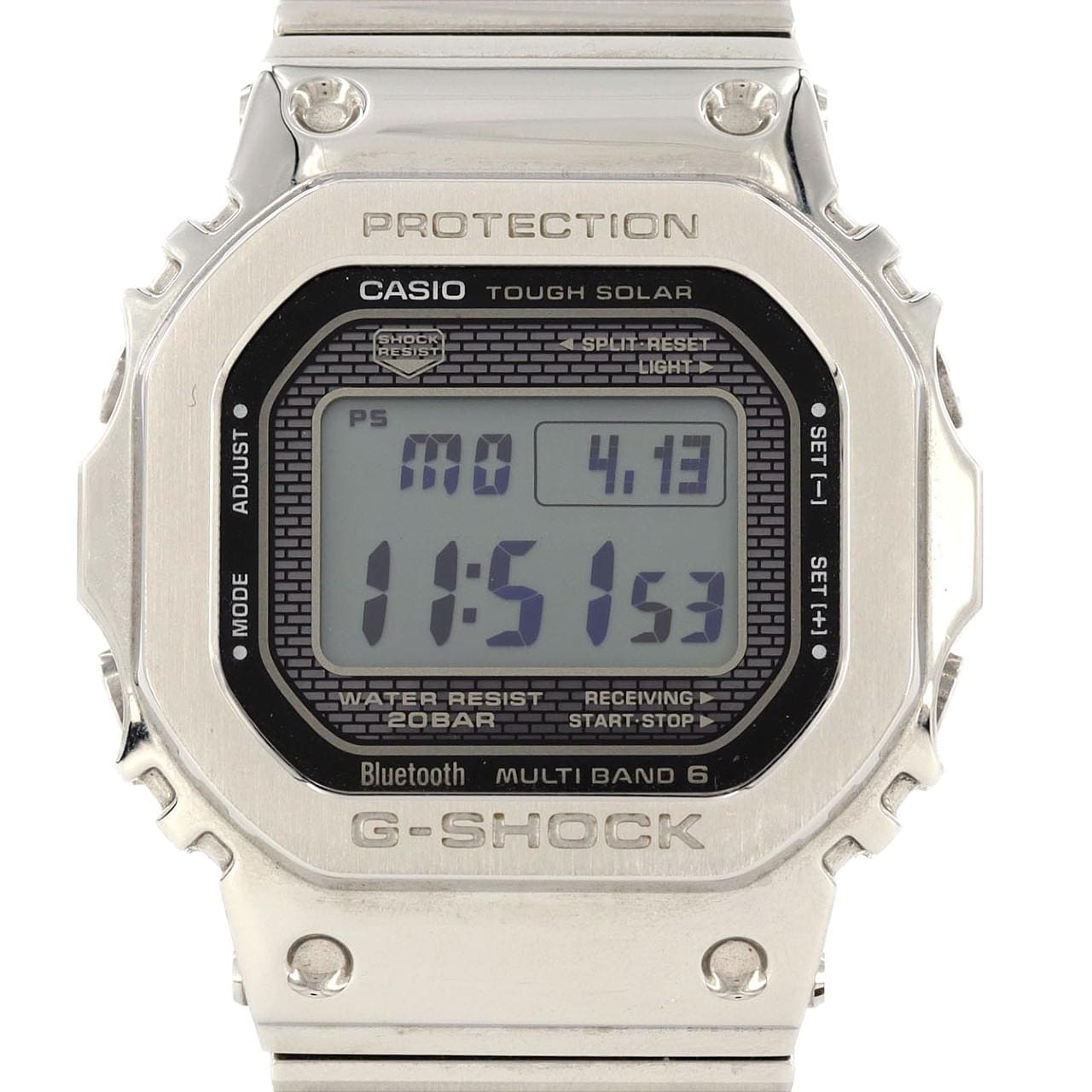 カシオ G-SHOCK 電波時計 GMW-B5000D-1JF SS ソーラークォーツ