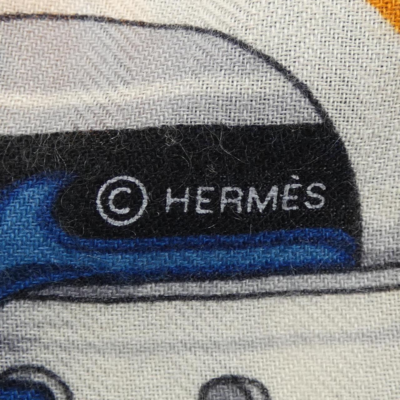エルメス HERMES BRIDES ET DESTIN H363967S トライアングルジェアン ショール