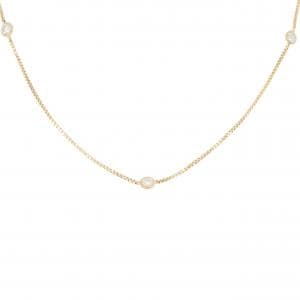 K18YG ダイヤモンド ネックレス 1.01CT
