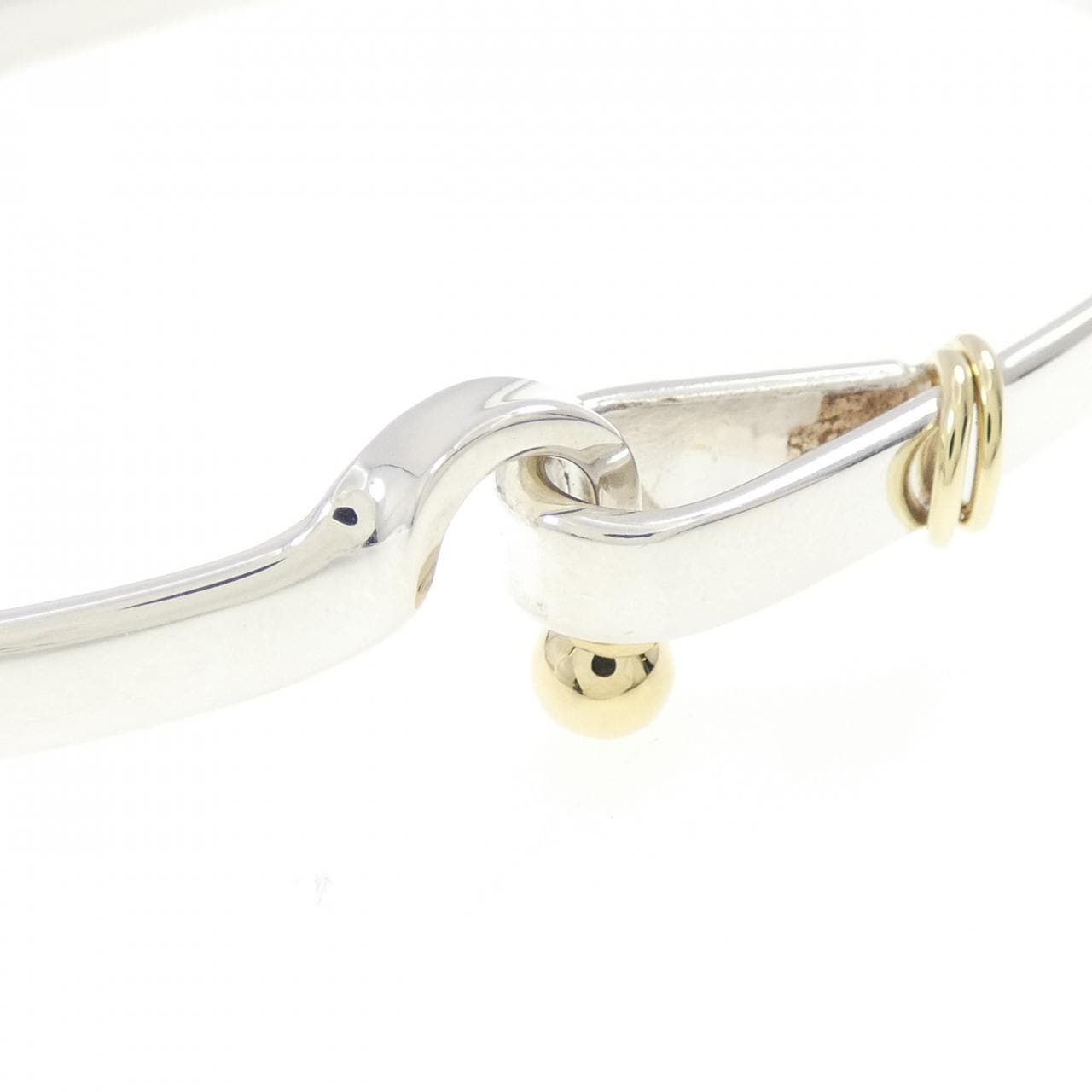 【ヴィンテージ】ティファニー フック&アイ バングル