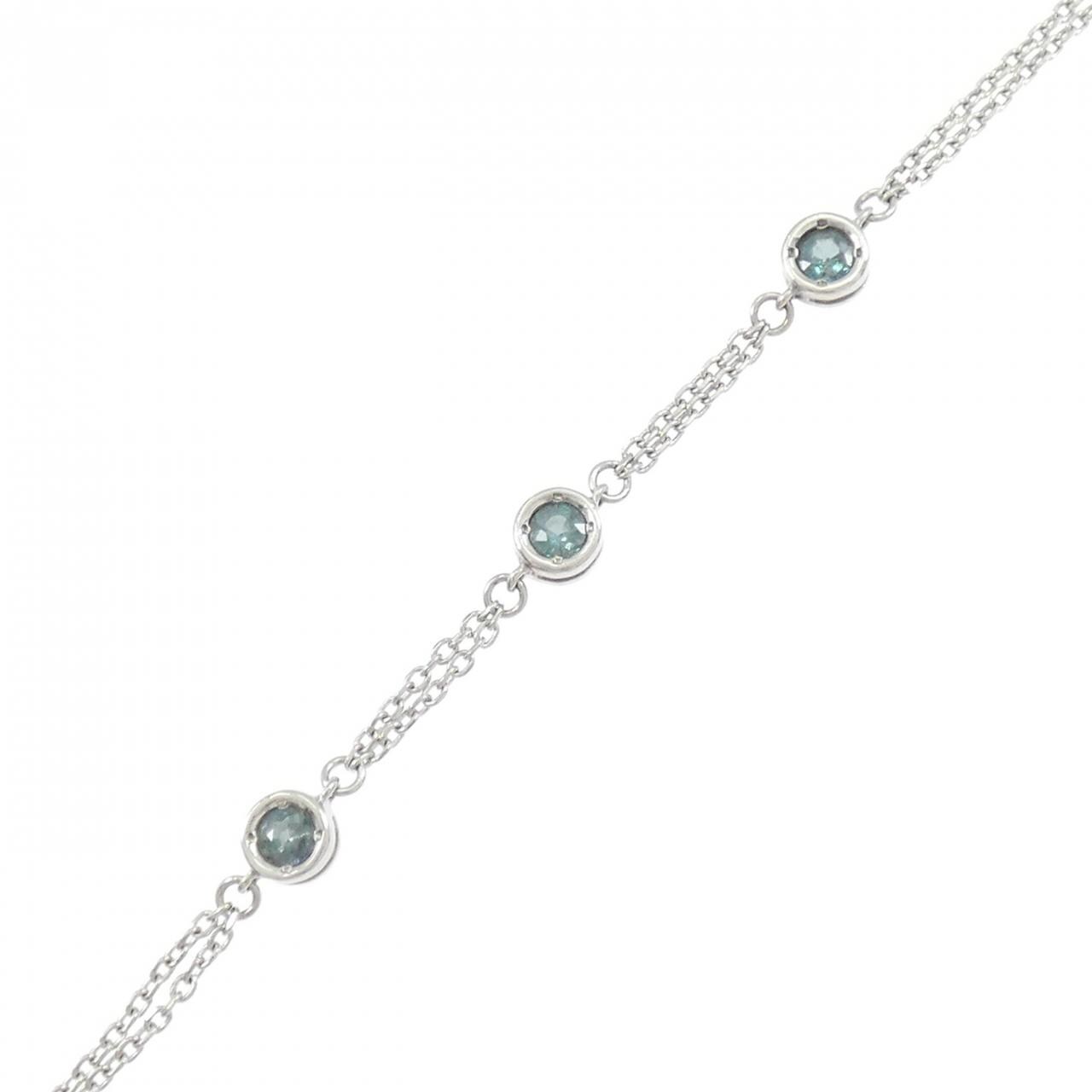 PT850 アレキサンドライト ブレスレット 0.34CT