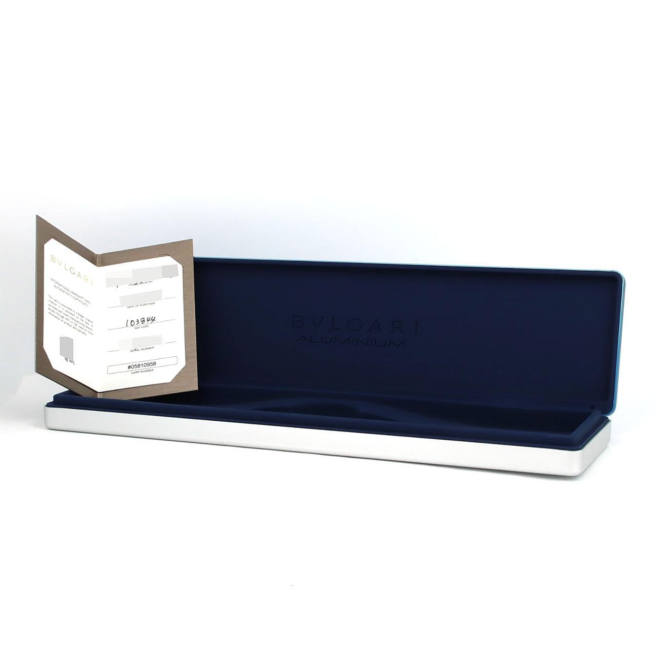 ブルガリ ブルガリアルミニウムクロノグラフ･カプリ LIMITED BB40ATCH/103844 アルミニウム 自動巻