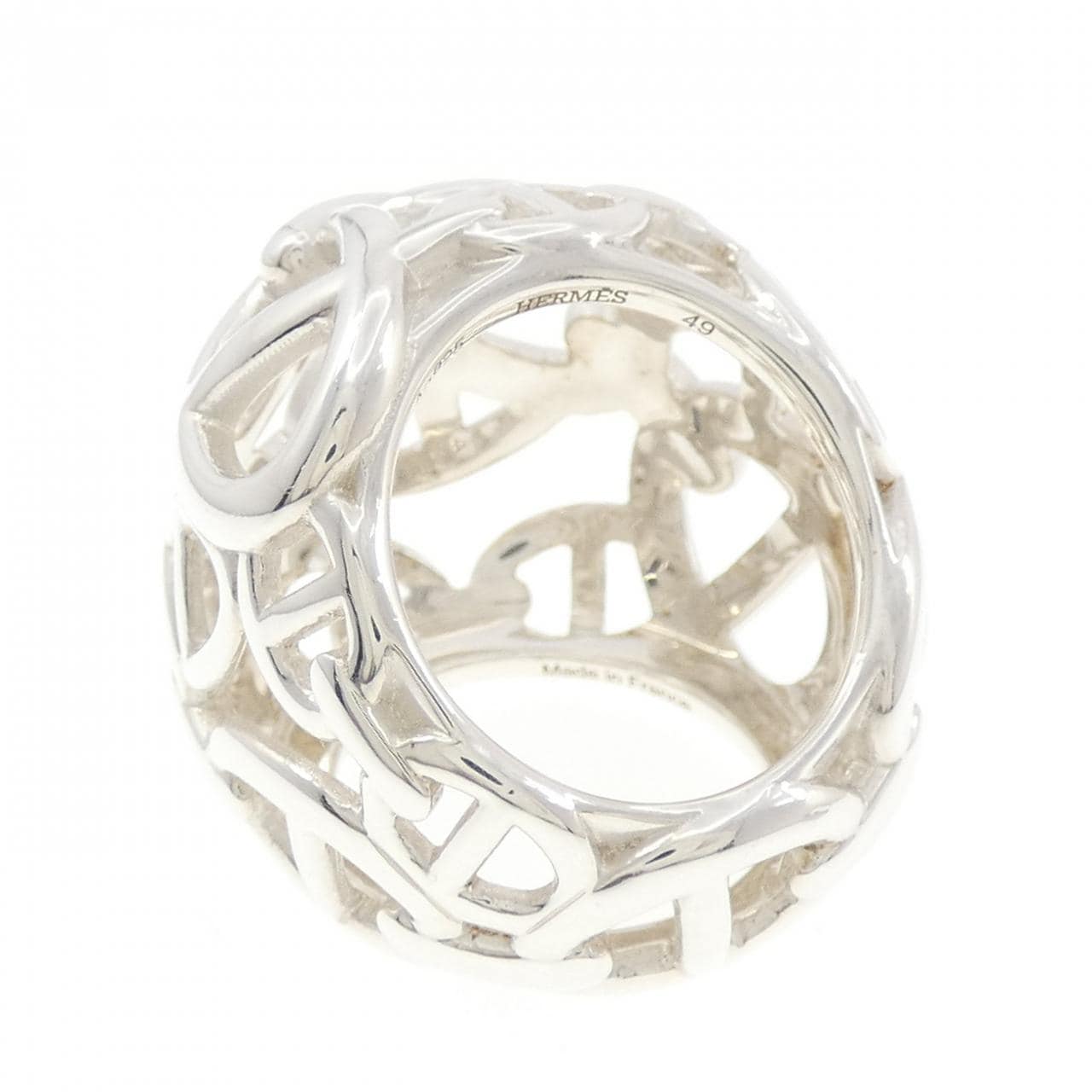 エルメス シェーヌダンクル アンシェネ ベリーラージ リング