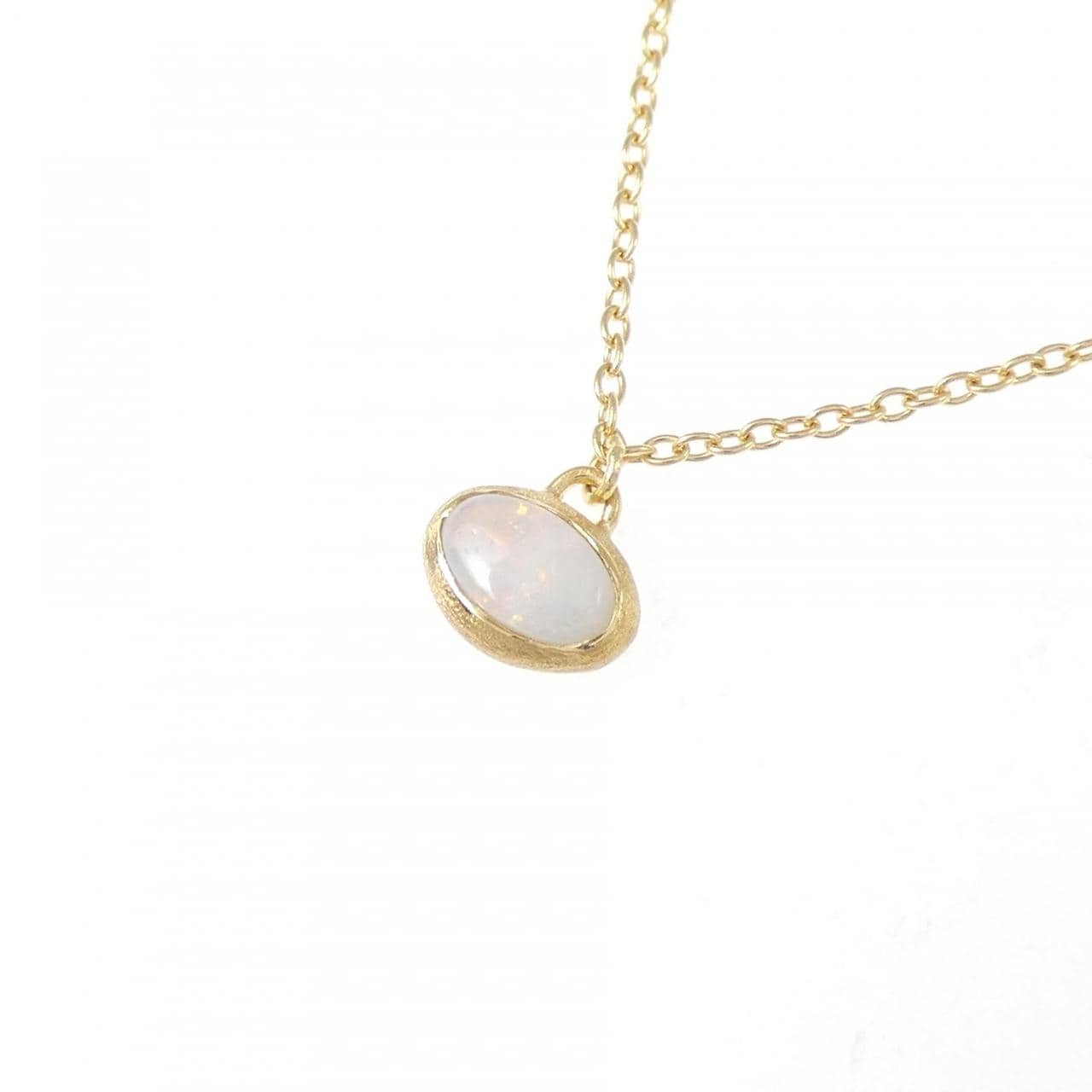 K18YG オパール ネックレス