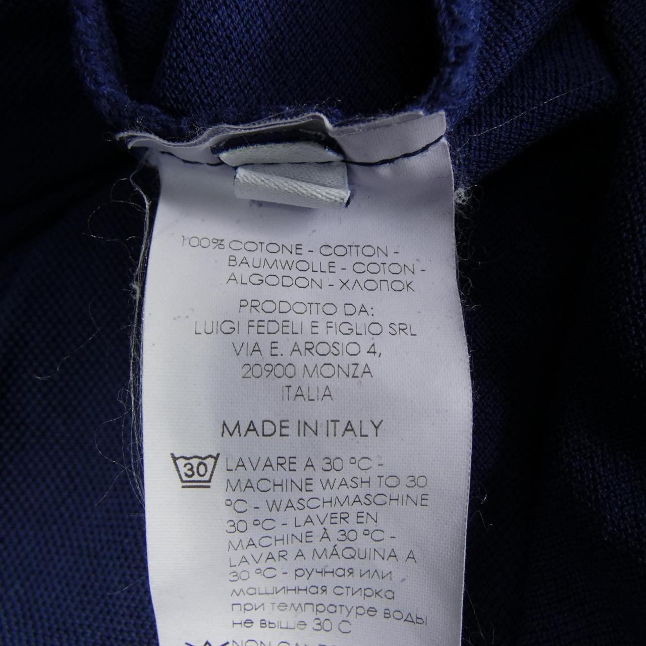 フェデーリ FEDELI ポロシャツ