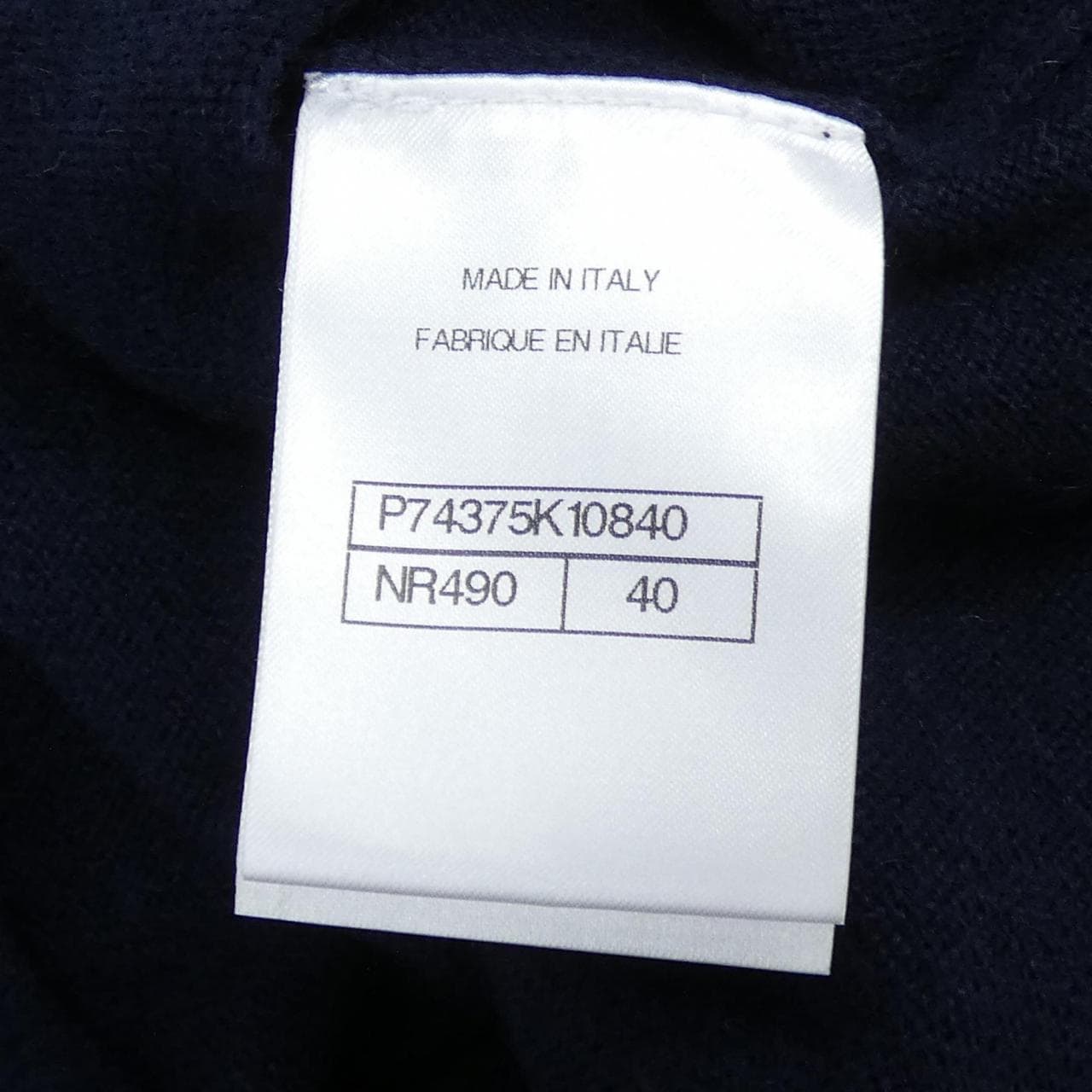 シャネル CHANEL LOOK6 P74375K10840 ニット