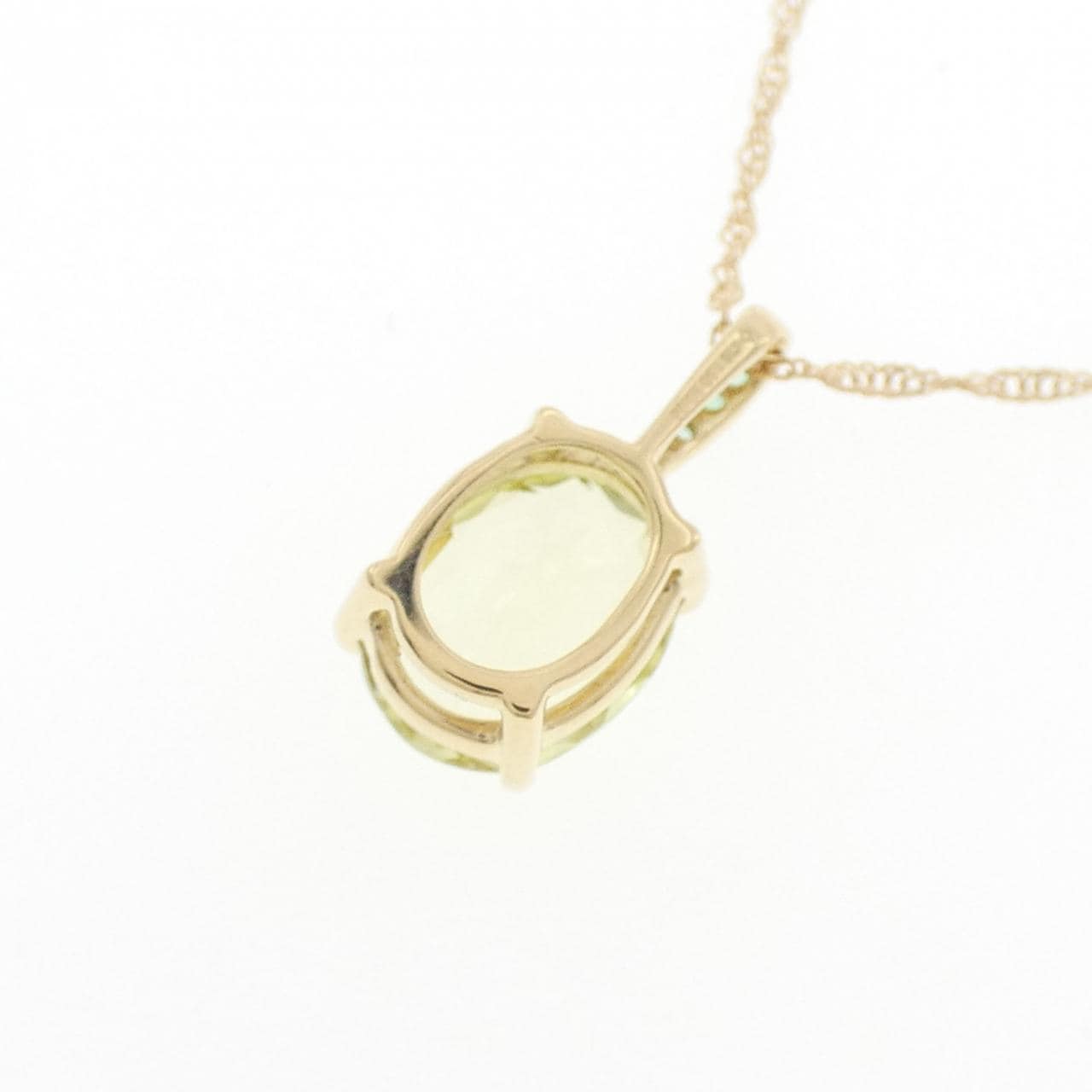 ジーエスティービー ペリドット ネックレス 1.50CT