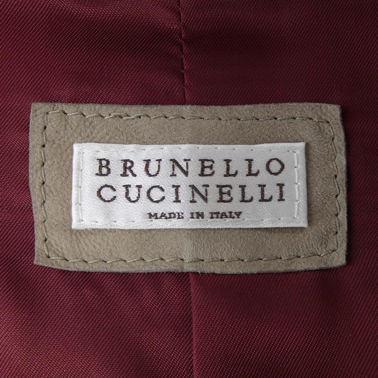 ブルネロクチネリ BRUNELLO CUCINELLI レザージャケット