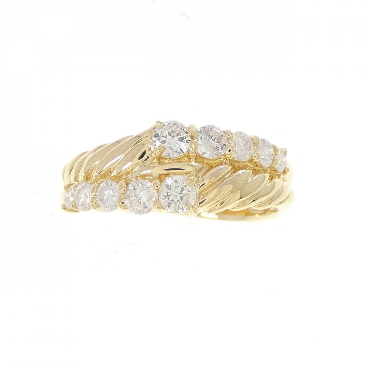 K18YG ダイヤモンド リング 0.50CT