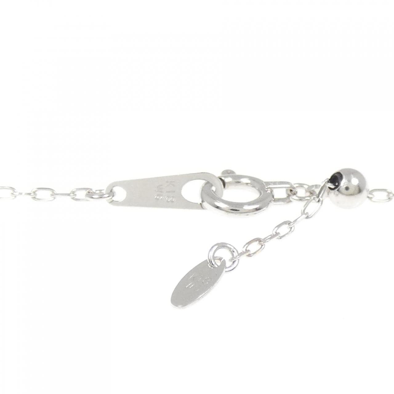 K18WG ダイヤモンド ネックレス 0.30CT