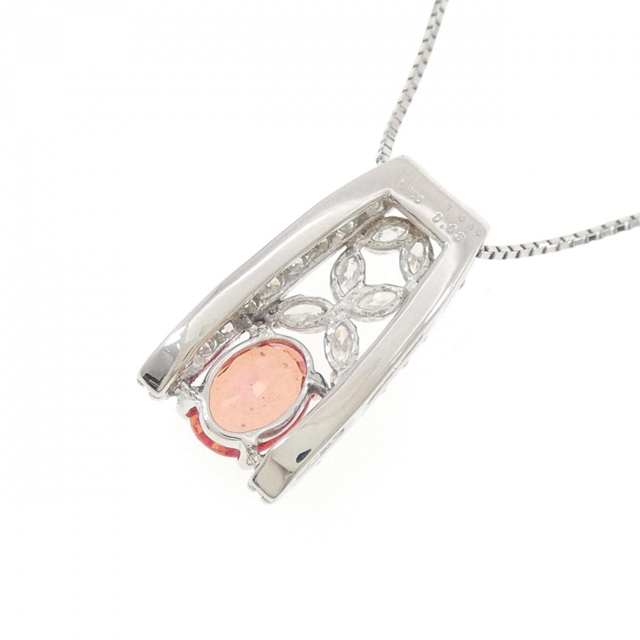 PT900/PT850 サファイヤ ネックレス 1.046CT