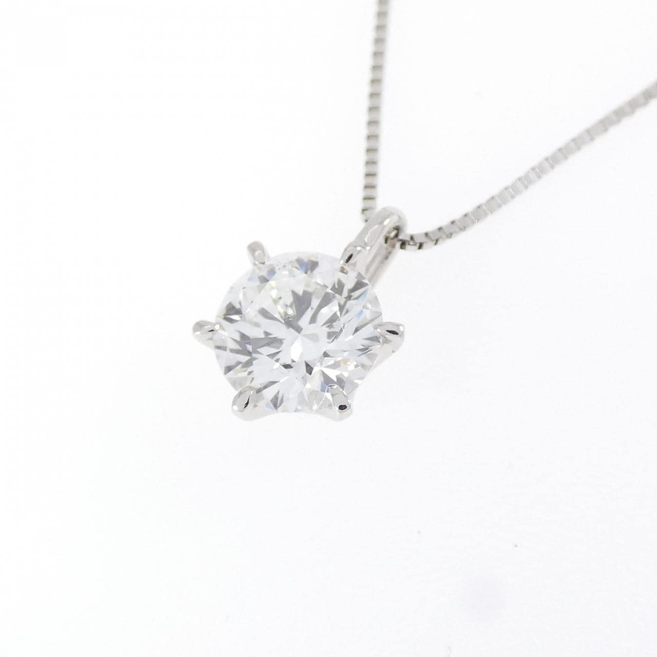 PT900/PT850 ダイヤモンド ネックレス 1.219CT G SI1 3EXT H＆C