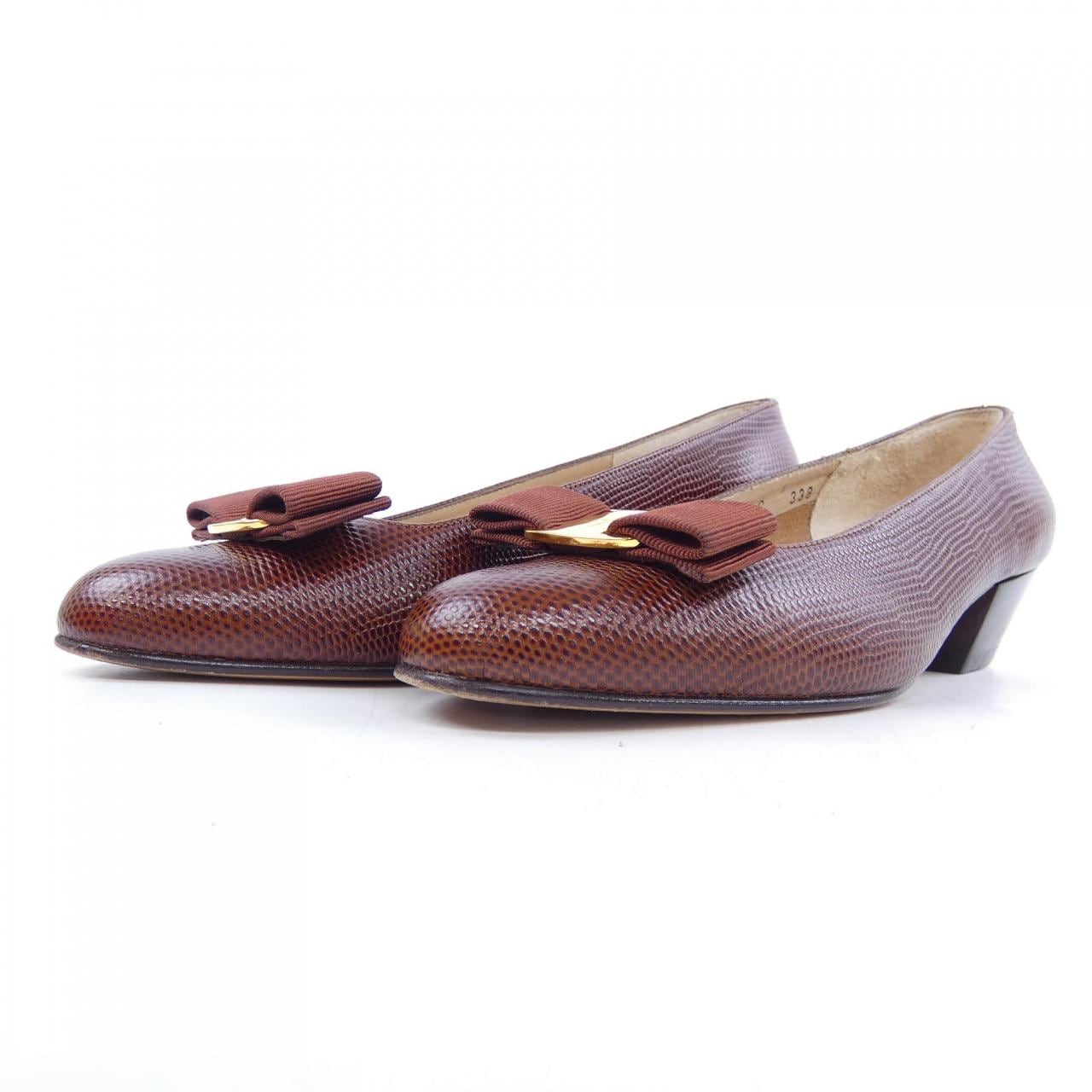 【ヴィンテージ】サルヴァトーレフェラガモ SALVATORE FERRAGAMO パンプス