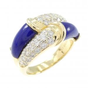 K18YG ラピスラズリ リング