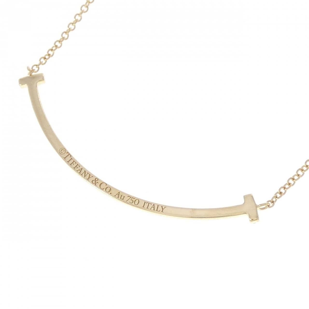 ティファニー Tスマイル スモール ネックレス
