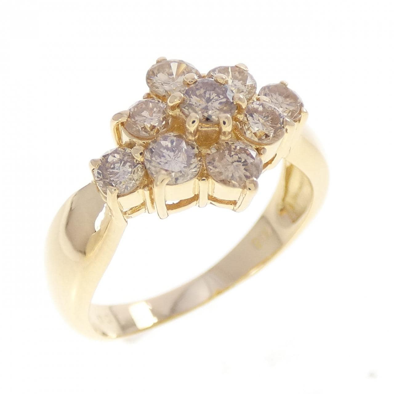 K18YG ダイヤモンド リング 1.00CT