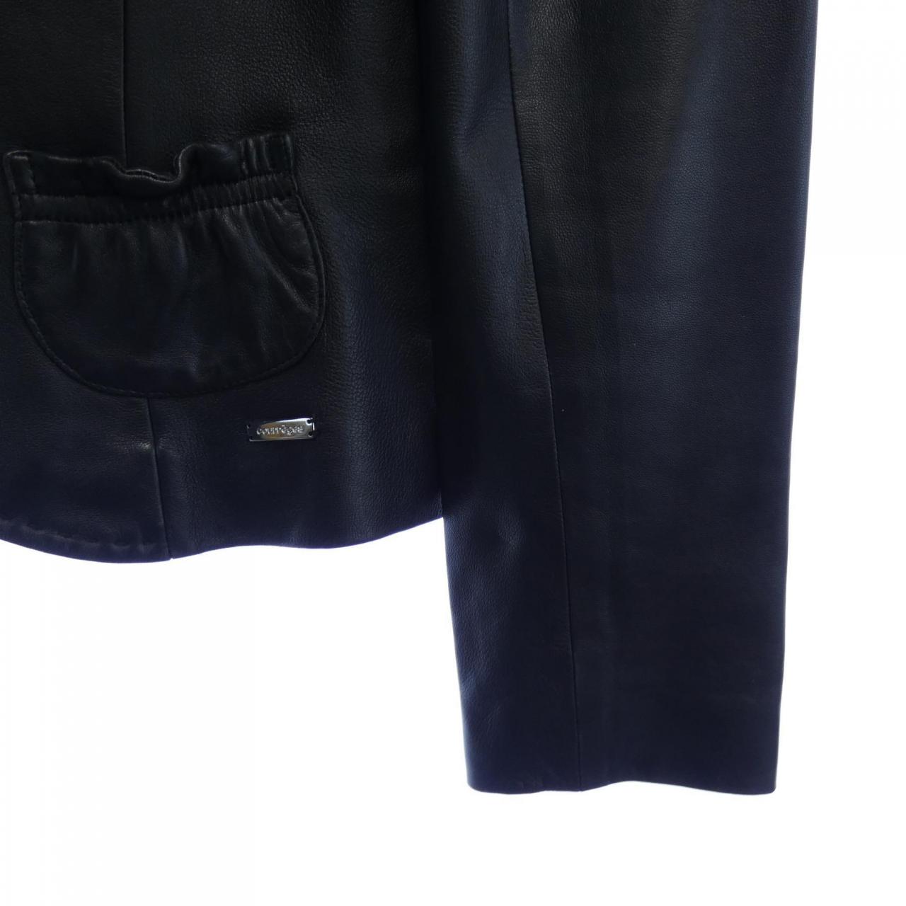 クレージュ Courreges レザージャケット