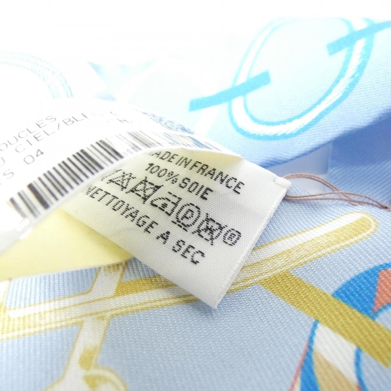 [Unused items] HERMES DO RE BOUCLES Twilly 063951S Scarf