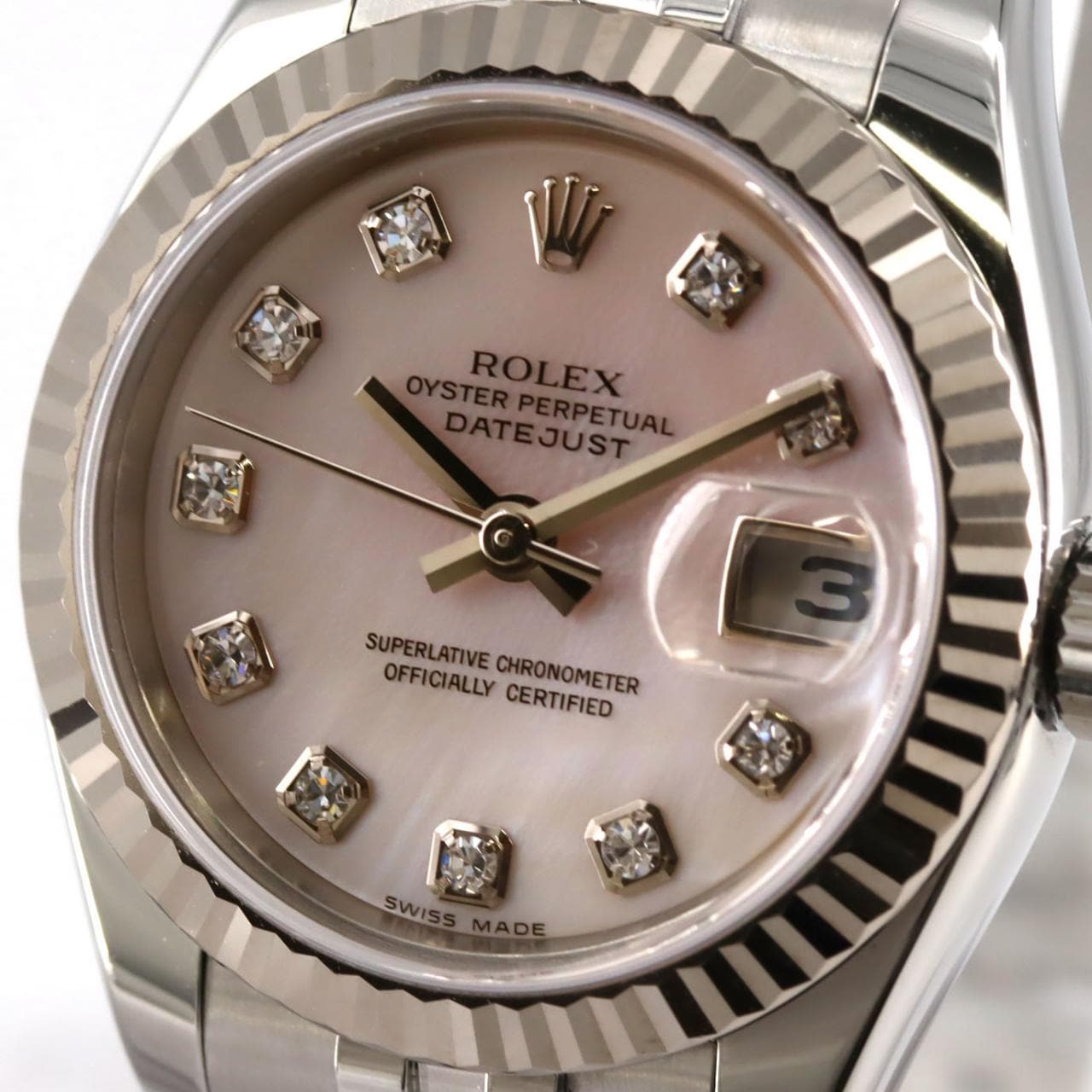 ロレックス デイトジャスト 179174NG SSxWG 自動巻 D番