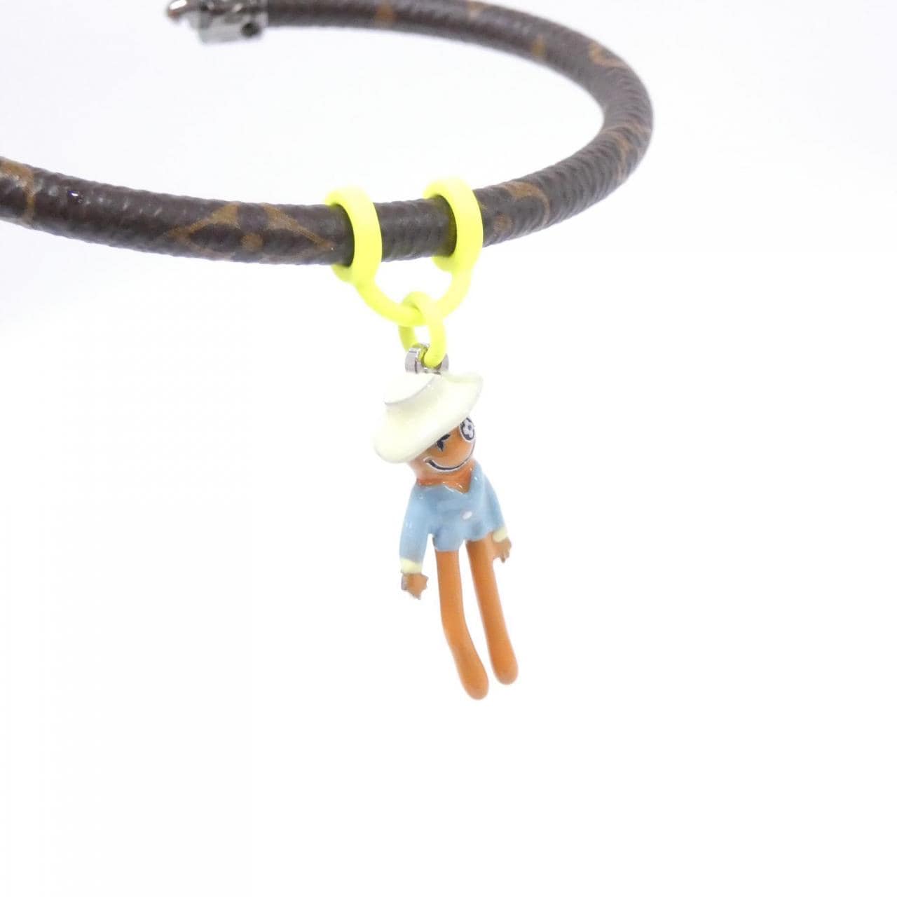 LOUIS VUITTON Monogram (LV Friends) Bracelet Hang It Mascot 19cm MP286E Bracelet