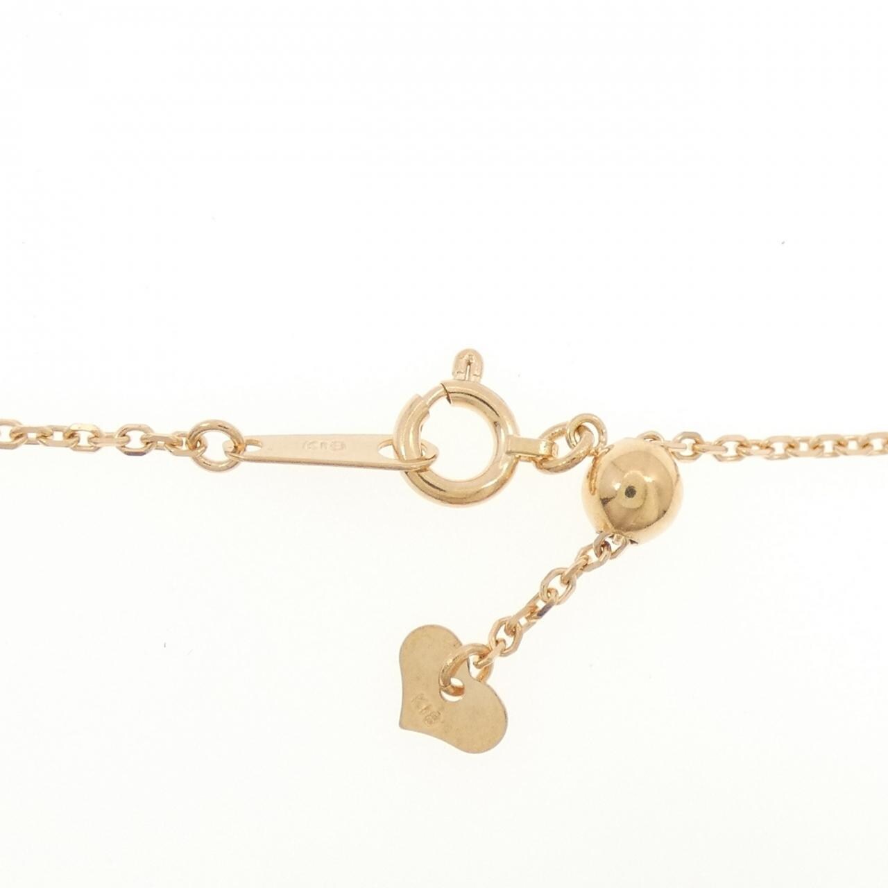 K18PG ダイヤモンド ネックレス 0.50CT