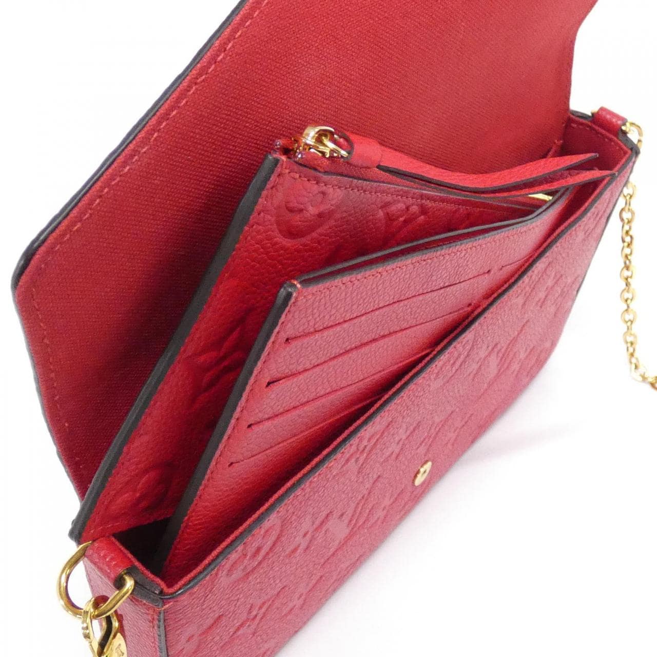 ルイヴィトン モノグラム アンプラント ポシェット フェリシー M64065 ショルダーバッグ