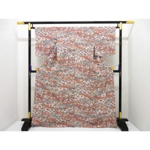 【未使用品】小紋　ちりめん