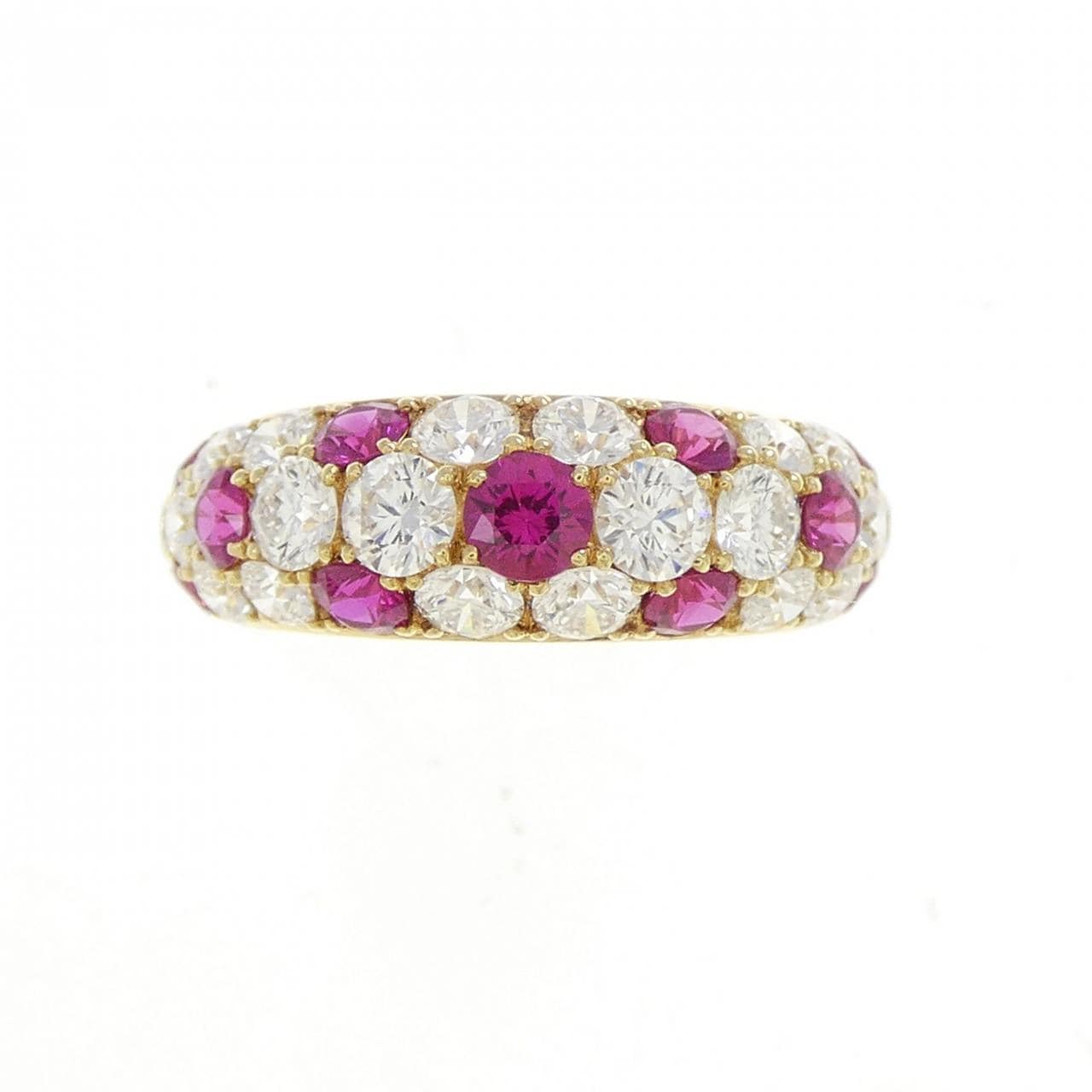 チャー ルビー リング 0.86CT