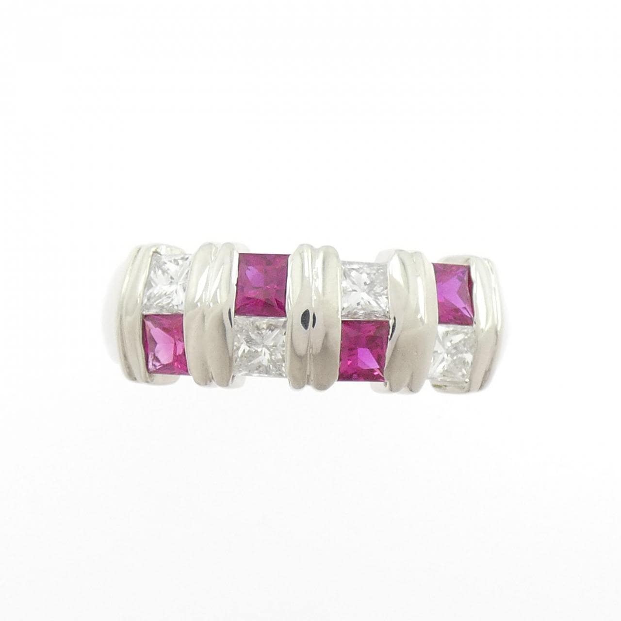 PT900 ルビー リング 0.66CT